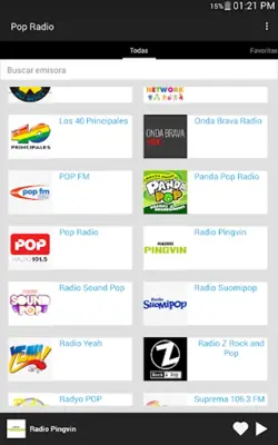 Pop Radio android App screenshot 2