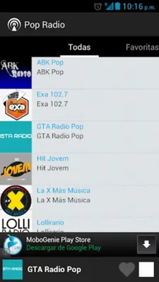 Pop Radio android App screenshot 5